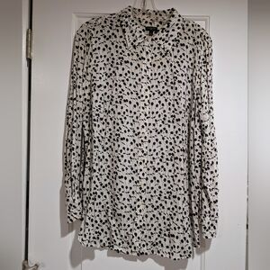Floral Talbot's Blouse Size 0X